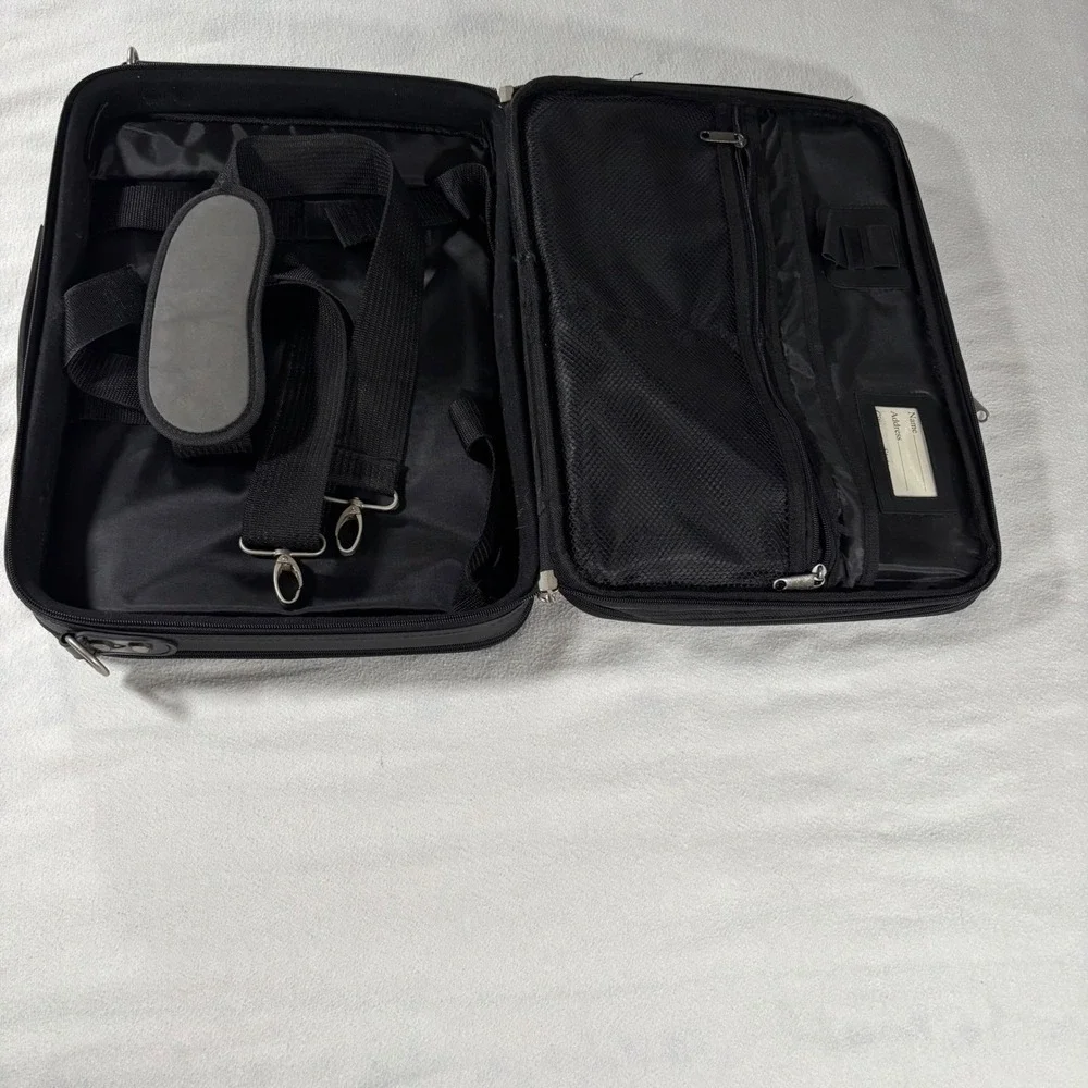 Trans Pro by ATTCO Briefcase Unisex Large Black Excellent‎ Nylon Messenger Bag